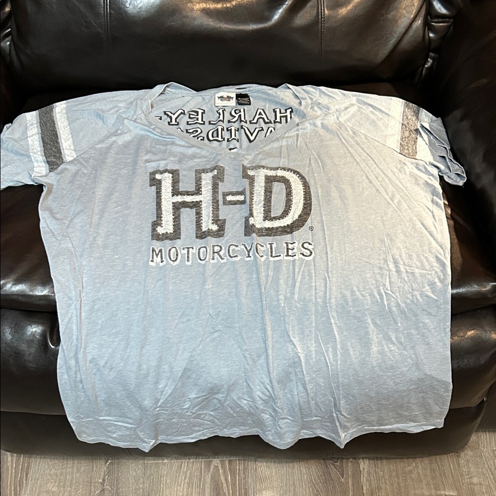Harley-Davidson Light Blue Women’s Tee